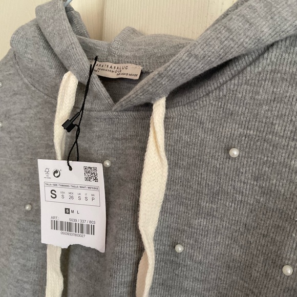 Grey Pearl Hoodie - Picture 3 of 3